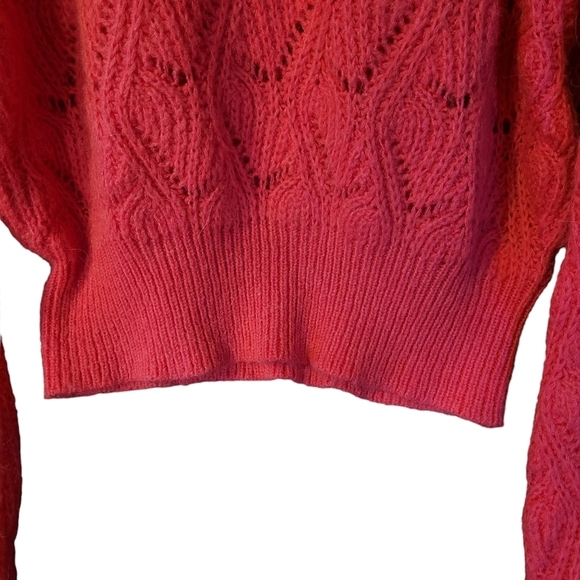 Astr Pink High Neck Sweater - Picture 5 of 8